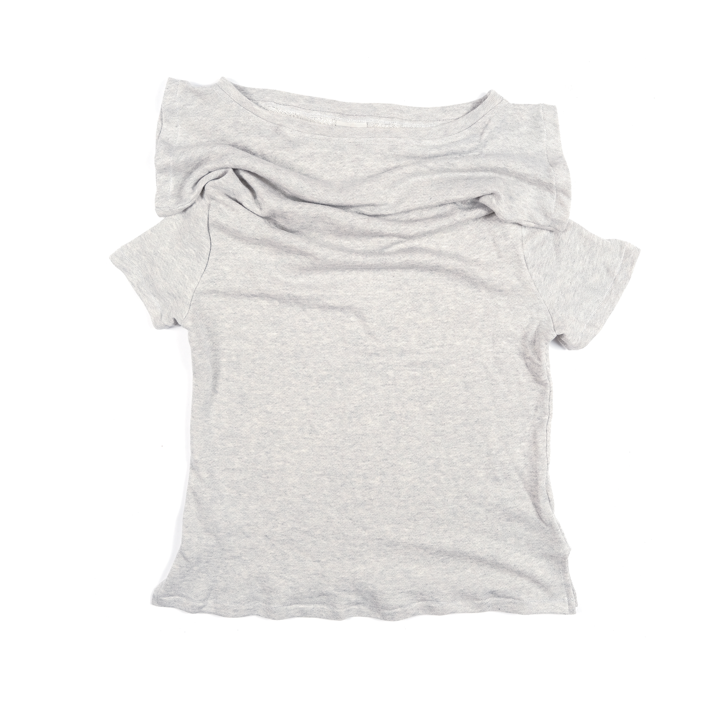 DOUBLE T-SHIRT - HEATHER