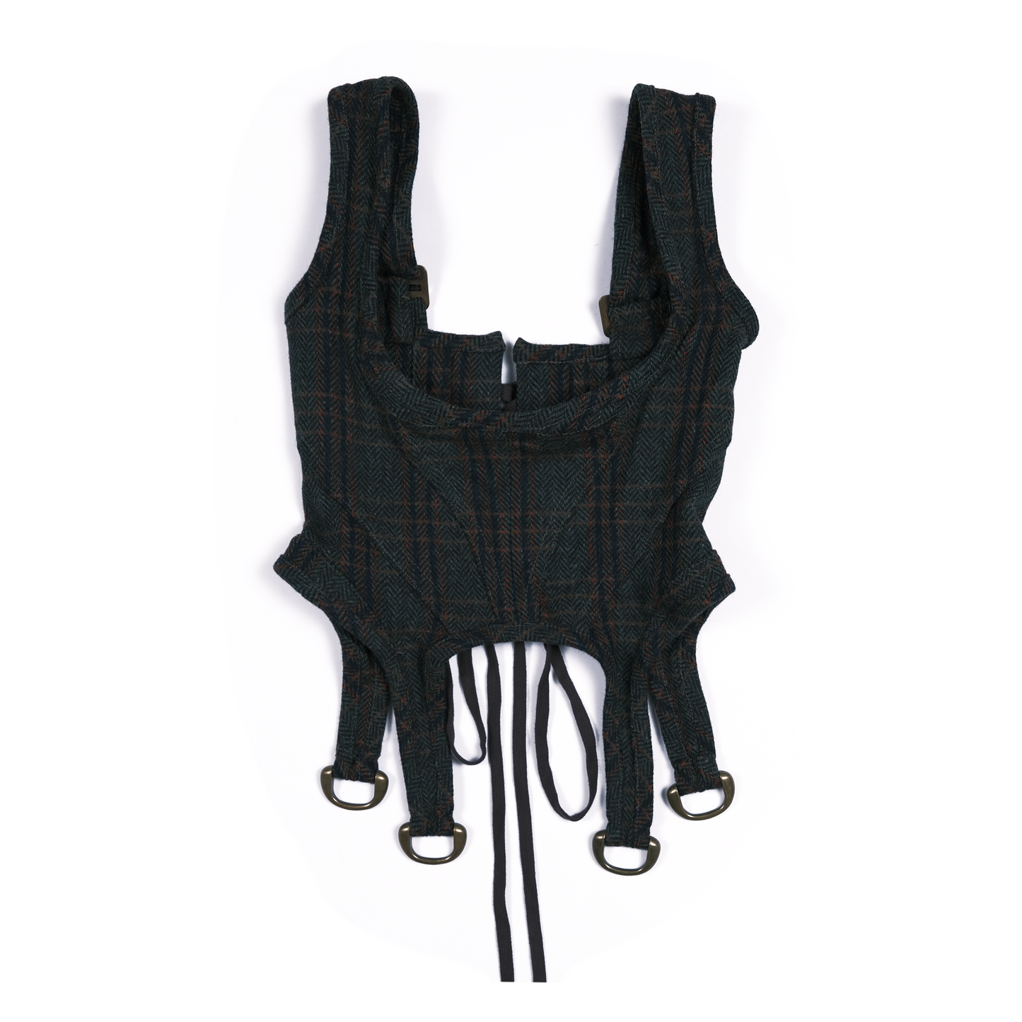 MARLA CORSET - PLAID WOOL